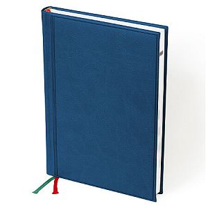 Ежедневник BRUNNEN Оптимум, А5, датированный, мат-л Торино, Светло-Синий.